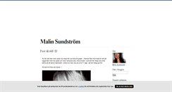 Desktop Screenshot of maalinsundstrom.blogg.se