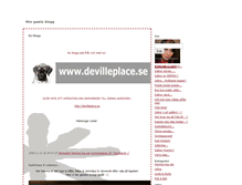 Tablet Screenshot of devilleplace.blogg.se