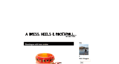 Desktop Screenshot of dressheelsrocknroll.blogg.se