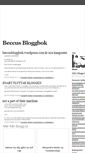Mobile Screenshot of beccus.blogg.se