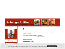 Tablet Screenshot of emeliesreceptsida.blogg.se