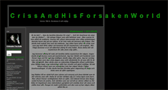 Desktop Screenshot of crissandhisforsakenworld.blogg.se