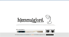 Desktop Screenshot of hemmagjord.blogg.se