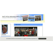Tablet Screenshot of mittfetagrekiskabrollop.blogg.se
