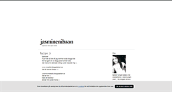 Desktop Screenshot of jasmiiinenilsson.blogg.se