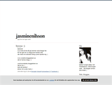 Tablet Screenshot of jasmiiinenilsson.blogg.se