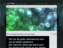 Tablet Screenshot of leifsjoqvist.blogg.se