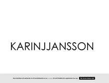 Tablet Screenshot of karinjjansson.blogg.se