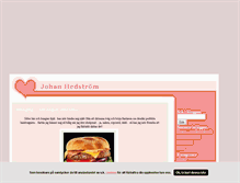 Tablet Screenshot of johanhedstrom.blogg.se