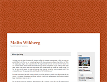 Tablet Screenshot of mwikberg.blogg.se