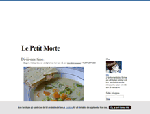 Tablet Screenshot of lepetitmorte.blogg.se