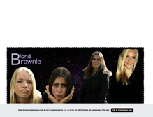 Tablet Screenshot of blondandbrownie.blogg.se