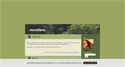 Desktop Screenshot of morellens.blogg.se