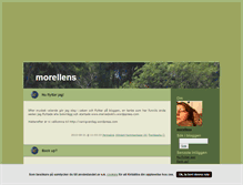 Tablet Screenshot of morellens.blogg.se