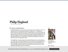Tablet Screenshot of philiphaglund.blogg.se