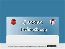 Tablet Screenshot of jessiestavlingsblogg.blogg.se