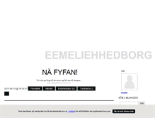 Tablet Screenshot of eemeliehhedborg.blogg.se
