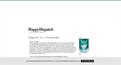 Desktop Screenshot of happydispatch.blogg.se
