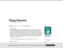 Tablet Screenshot of happydispatch.blogg.se
