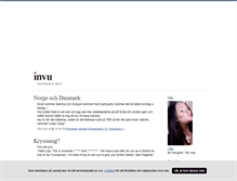 Tablet Screenshot of invu.blogg.se