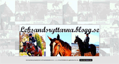 Desktop Screenshot of leksandsryttarna.blogg.se