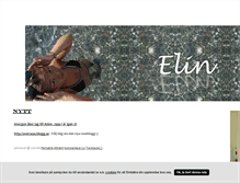 Tablet Screenshot of elinstravel.blogg.se