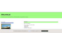Desktop Screenshot of bollkalle.blogg.se