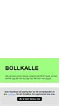 Mobile Screenshot of bollkalle.blogg.se