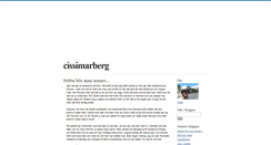 Desktop Screenshot of cissimarberg.blogg.se