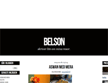 Tablet Screenshot of belson.blogg.se