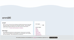 Desktop Screenshot of emmii86.blogg.se
