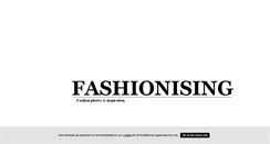 Desktop Screenshot of fashionising.blogg.se