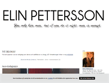 Tablet Screenshot of elinpettersson.blogg.se
