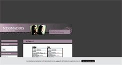 Desktop Screenshot of missmaddis.blogg.se
