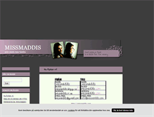 Tablet Screenshot of missmaddis.blogg.se
