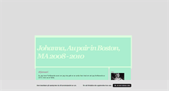 Desktop Screenshot of johannagrenholm.blogg.se