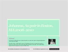 Tablet Screenshot of johannagrenholm.blogg.se