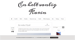 Desktop Screenshot of enheltvanligkarin.blogg.se