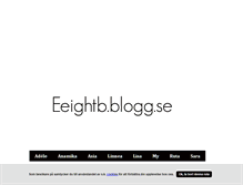Tablet Screenshot of eeightb.blogg.se