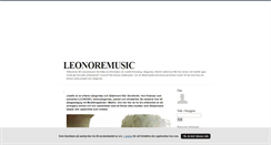 Desktop Screenshot of leonoremusic.blogg.se
