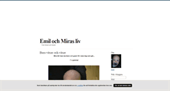 Desktop Screenshot of emilsliv.blogg.se