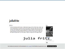 Tablet Screenshot of juliafritz.blogg.se