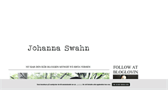 Desktop Screenshot of johannacarlssoons.blogg.se