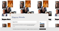 Desktop Screenshot of magnushietala.blogg.se