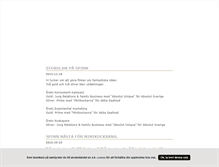 Tablet Screenshot of favela.blogg.se