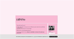 Desktop Screenshot of lillniiiiina.blogg.se