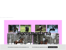 Tablet Screenshot of hoppsmurfarna.blogg.se