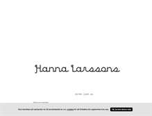 Tablet Screenshot of hlarssons.blogg.se