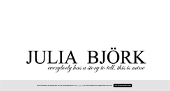 Desktop Screenshot of juliabbjork.blogg.se
