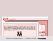 Tablet Screenshot of goodboys.blogg.se